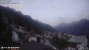 Archived webcam image showing Grächen: Egga on 27 Aug 2026 at 06:04