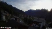 Archived webcam image showing Grächen: Egga on 21 Sep 2026 at 18:39