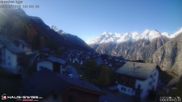 Archived webcam image showing Grächen: Egga on 22 Oct 2026 at 10:45