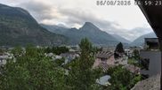 Archived webcam image showing Rosswald: Brig-Glis on 6 Aug 2026 at 07:53