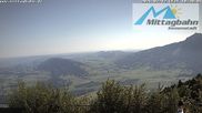 Archiviertes Webcam Bild: Bergstation Mittagbahn - Blick nach Norden am 12.07.2026 um 10:13 Uhr