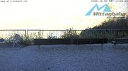 Archiviertes Webcam Bild: Bergstation Mittagbahn - Blick nach Norden am 27.10.2026 um 14:57 Uhr