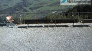 Archiviertes Webcam Bild: Bergstation Mittagbahn - Blick nach Norden am 27.10.2026 um 10:57 Uhr