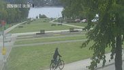 Archived webcam image showing Koerbecke: Lake Moehnesee on 12 Sep 2026 at 14:04