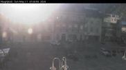 Archived webcam image showing Main square, Judenburg (Styria, Austria) on 17 May 2026 at 07:32