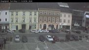 Archived webcam image showing Main square, Judenburg (Styria, Austria) on 17 May 2026 at 16:32