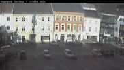 Archived webcam image showing Main square, Judenburg (Styria, Austria) on 17 May 2026 at 18:32