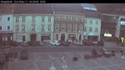 Archived webcam image showing Main square, Judenburg (Styria, Austria) on 17 May 2026 at 20:32