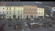 Archived webcam image showing Main square, Judenburg (Styria, Austria) on 26 Aug 2026 at 18:42