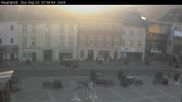 Archived webcam image showing Main square, Judenburg (Styria, Austria) on 20 Sep 2026 at 07:21