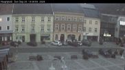 Archived webcam image showing Main square, Judenburg (Styria, Austria) on 20 Sep 2026 at 18:21
