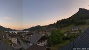 Archived webcam image showing Fuschl am See: View from Hotel Jakob on 3 Aug 2026 at 06:10