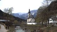 Archiviertes Webcam Bild: Ramsau bei Berchtesgaden - Ortskirche St. Sebastian am 12.04.2026 um 12:58 Uhr