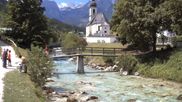Archiviertes Webcam Bild: Ramsau bei Berchtesgaden - Ortskirche St. Sebastian am 28.05.2026 um 12:44 Uhr