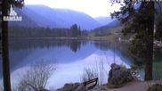 Archived webcam image showing View to Luitpoldweg at lake Hintersee near Ramsau on 12 Apr 2026 at 20:07
