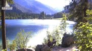 Archived webcam image showing View to Luitpoldweg at lake Hintersee near Ramsau on 12 Jul 2026 at 16:06