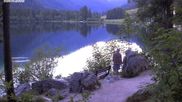 Archived webcam image showing View to Luitpoldweg at lake Hintersee near Ramsau on 12 Jul 2026 at 20:06