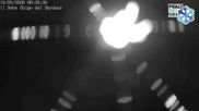 Archived webcam image showing Prali Ski Resort - Baby Ghigo Slope on 10 May 2026 at 00:41