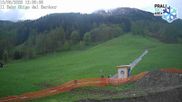Archived webcam image showing Prali Ski Resort - Baby Ghigo Slope on 10 May 2026 at 12:41