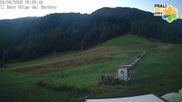 Archived webcam image showing Prali Ski Resort - Baby Ghigo Slope on 22 Aug 2026 at 06:55