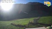 Archived webcam image showing Prali Ski Resort - Baby Ghigo Slope on 22 Aug 2026 at 08:55