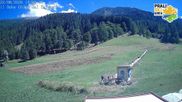 Archived webcam image showing Prali Ski Resort - Baby Ghigo Slope on 22 Aug 2026 at 14:55