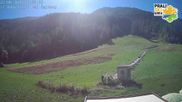 Archived webcam image showing Prali Ski Resort - Baby Ghigo Slope on 22 Aug 2026 at 10:55
