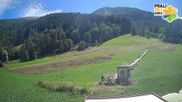Archived webcam image showing Prali Ski Resort - Baby Ghigo Slope on 22 Aug 2026 at 12:55