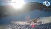 Archived webcam image showing Prali Ski Resort - Baby Ghigo Slope on 25 Mar 2026 at 08:51