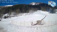 Archived webcam image showing Prali Ski Resort - Baby Ghigo Slope on 25 Mar 2026 at 14:51