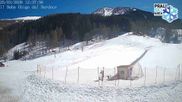Archived webcam image showing Prali Ski Resort - Baby Ghigo Slope on 25 Mar 2026 at 12:51