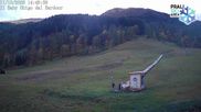 Archived webcam image showing Prali Ski Resort - Baby Ghigo Slope on 21 Oct 2026 at 14:42