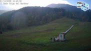 Archived webcam image showing Prali Ski Resort - Baby Ghigo Slope on 21 Oct 2026 at 16:42