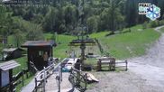 Archiviertes Webcam Bild: Sessellift Malzat - Skigebiet Prali am 17.05.2026 um 12:48 Uhr