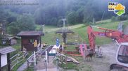 Archived webcam image showing Malzat Chair Lift - Prali Ski Resort on 10 Jun 2026 at 06:19