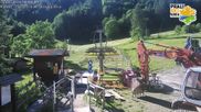 Archived webcam image showing Malzat Chair Lift - Prali Ski Resort on 10 Jun 2026 at 08:19