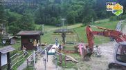 Archived webcam image showing Malzat Chair Lift - Prali Ski Resort on 10 Jun 2026 at 14:19