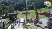Archived webcam image showing Malzat Chair Lift - Prali Ski Resort on 10 Jun 2026 at 10:19
