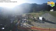 Archived webcam image showing Malzat Chair Lift - Prali Ski Resort on 30 Jul 2026 at 08:59