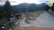 Archived webcam image showing Malzat Chair Lift - Prali Ski Resort on 30 Jul 2026 at 18:59