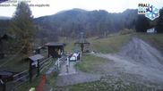 Archived webcam image showing Malzat Chair Lift - Prali Ski Resort on 30 Oct 2026 at 07:31