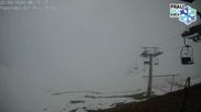 Archived webcam image showing Prali Ski Resort - Bric Rond (2540 m) on 29 Apr 2026 at 07:27