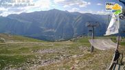 Archiviertes Webcam Bild: Skigebiet Prali - Bric Rond (2540 m) am 12.07.2026 um 16:41 Uhr