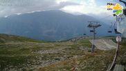 Archiviertes Webcam Bild: Skigebiet Prali - Bric Rond (2540 m) am 30.07.2026 um 18:02 Uhr