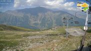 Archiviertes Webcam Bild: Skigebiet Prali - Bric Rond (2540 m) am 30.07.2026 um 12:02 Uhr