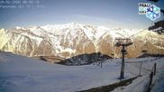 Archived webcam image showing Prali Ski Resort - Bric Rond (2540 m) on 26 Feb 2026 at 08:53