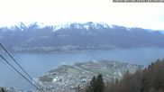 Archived webcam image showing Cardada: Aerialtram on 30 Mar 2026 at 18:37