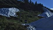 Archived webcam image showing Kåbdalis Ski Resort - Beccabacken on 25 Jun 2026 at 07:35