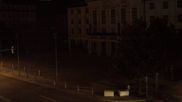 Archived webcam image showing Bahnhofplatz Sonneberg - View of the Town Hall on 19 Jun 2026 at 00:15