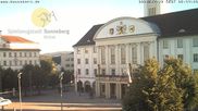Archiviertes Webcam Bild: Bahnhofplatz Sonneberg - Blick auf das Neue Rathaus am 12.07.2026 um 06:34 Uhr